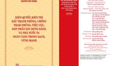 Hướng dẫn triển khai đợt sinh hoạt chính trị, tư tưởng về nội dung tác phẩm của đồng chí Tổng Bí thư Nguyễn Phú Trọng