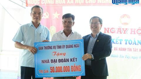 Ngày hội Đại đoàn kết toàn dân tộc ở khu dân cư Tân Hòa