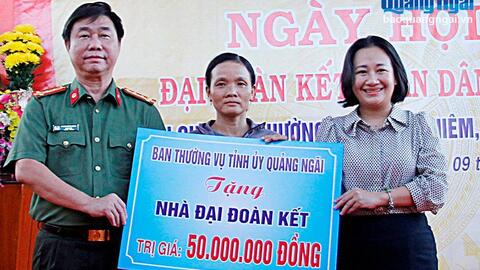 Tổ chức Ngày hội Đại đoàn kết toàn dân tộc tại khu dân cư số 3