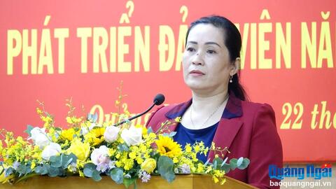 Chú trọng công tác tạo nguồn, phát triển đảng viên mới