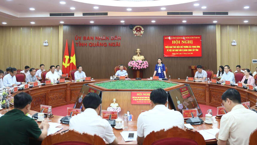 Tỉnh Quảng Ngãi tăng cường hỗ trợ cán bộ, công chức, viên chức và người lao động tỉnh Kon Tum sau hợp nhất tỉnh